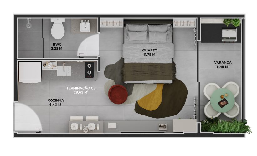 APARTAMENTO STUDIO