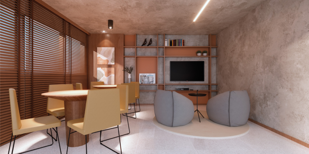 sala de estudo