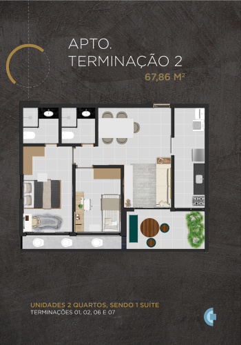terminação 2